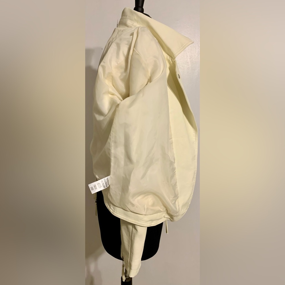 Faux leather wedding jacket coat bride to be happily ever after honeymoon gift - Picture 9 of 14